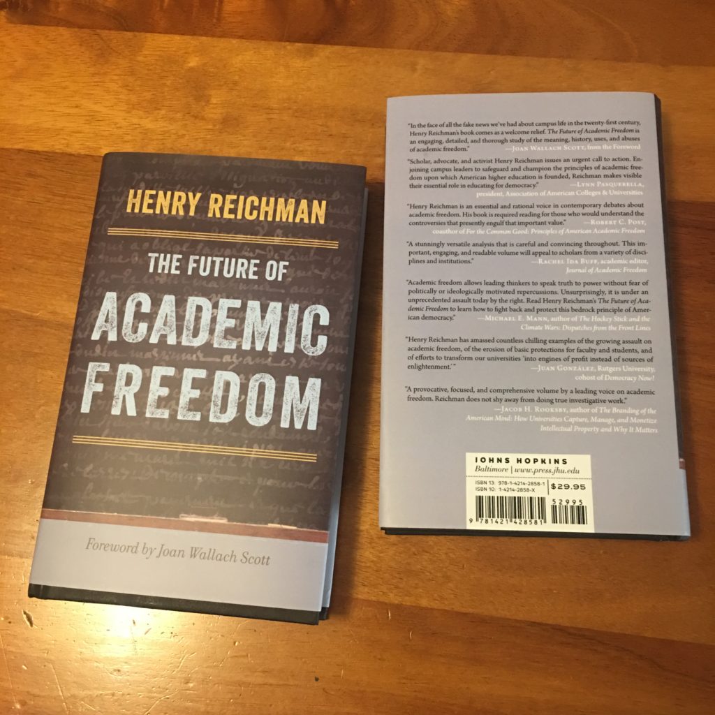 The Future Of Academic Freedom Has Arrived! | ACADEME BLOG